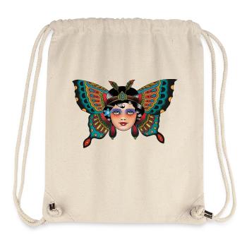 Butterfly - Stanley/Stella recycelter Gym Bag - Naturweiß - Vorne