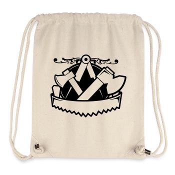 Carpenters' Emblem - Style - Stanley/Stella Recycled Gym Bag - natural - Front