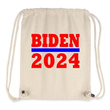 Joe biden 2024 - Stanley/Stella Recycled Gym Bag - natural - Front