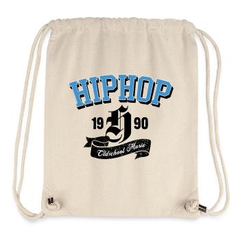 Oldschool HipHop Arch-Logo - Stanley/Stella recycelter Gym Bag - Naturweiß - Vorne