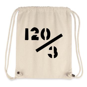 40 years - 120/3 - Stanley/Stella Recycled Gym Bag - natural - Front