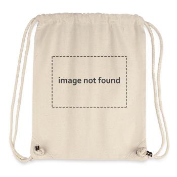 Image not found - Stanley/Stella recycelter Gym Bag - Naturweiß - Vorne