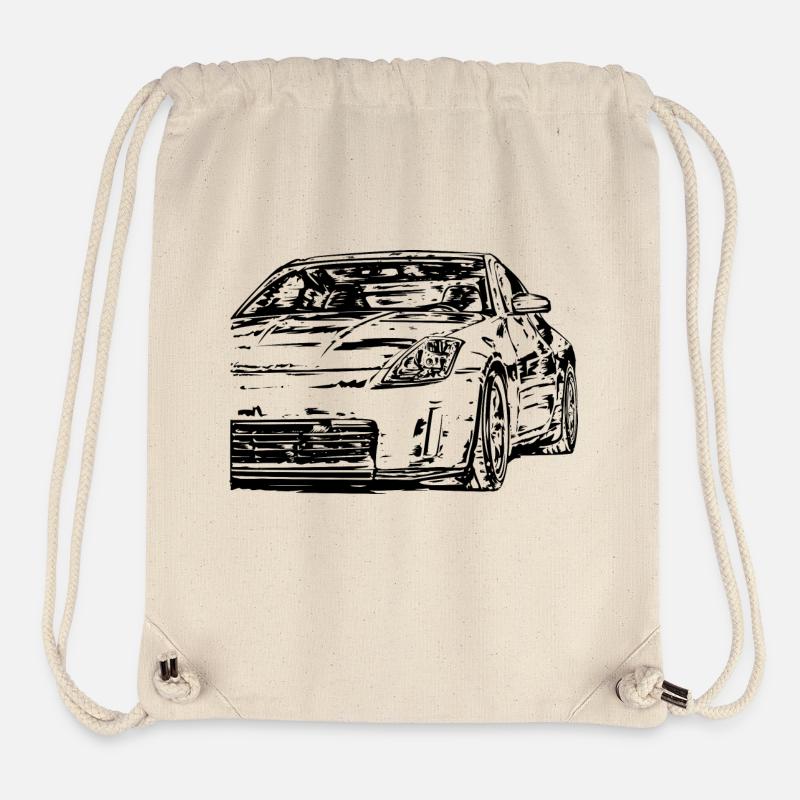 350Z Dirty - Stanley/Stella recycelter Gym Bag - Naturweiß