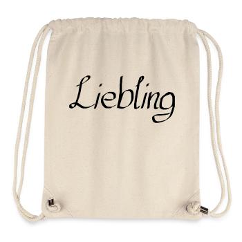liebling - Stanley/Stella recycelter Gym Bag - Naturweiß - Vorne