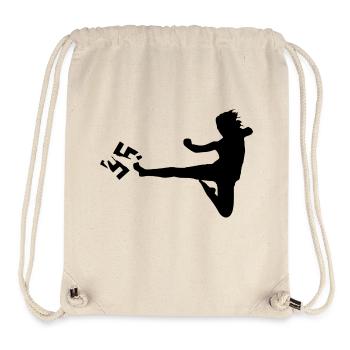 Against racism - Stanley/Stella Recycled Gym Bag - natural - Front