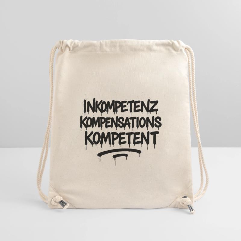 Inkompetenz Kompensations Kompetenz – Büro Spruch Stanley/Stella recycelter Gym Bag