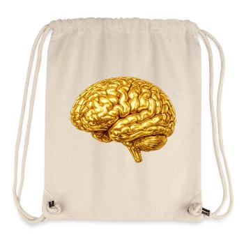 Golden Brain Design - Stanley/Stella Recycled Gym Bag - natural - Front