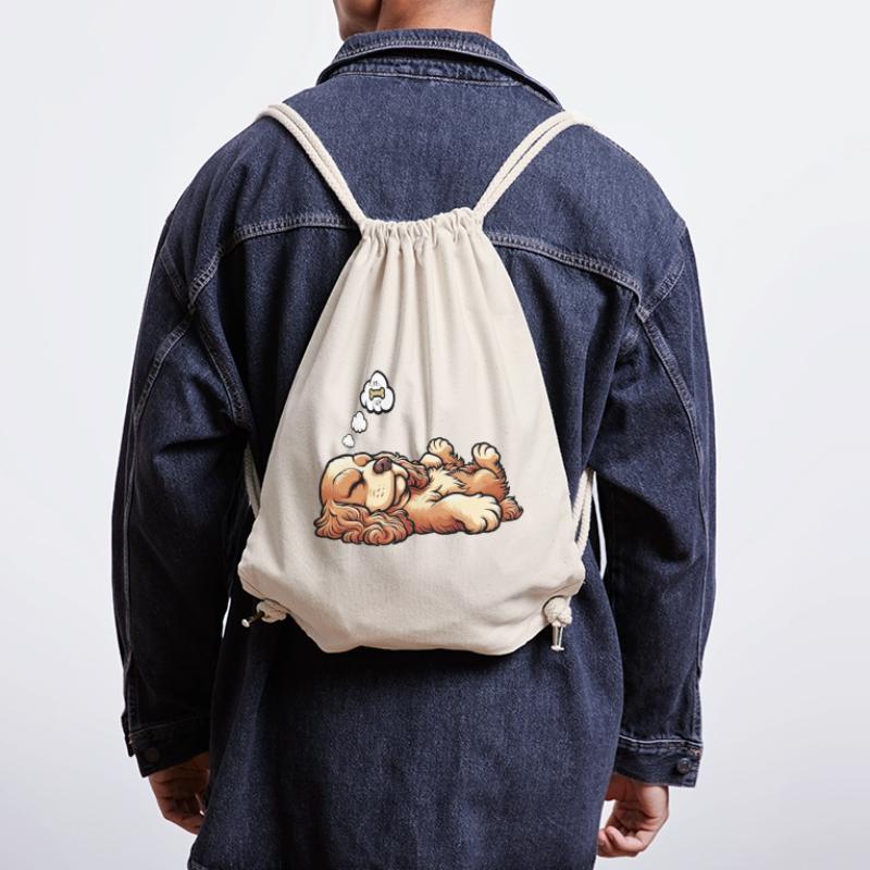 Cocker Spaniel Cocker Chien Cocker Propriétaire de cocker Spaniel Sac à cordon recyclé Stanley/Stella