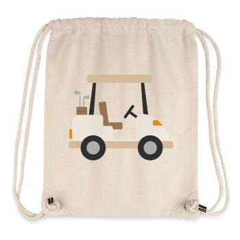 Beige Golf Cart - Stanley/Stella Recycled Gym Bag - natural - Front
