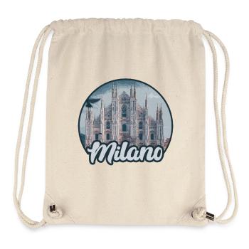 Milano Duomo Skyline - Stanley/Stella Recycled Gym Bag - natural - Front