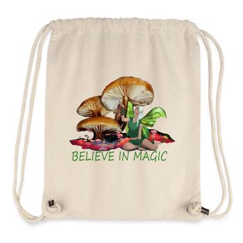 Believe in magic in the Mushroom Forest - Stanley/Stella Recycled Gym Bag - natural - Front