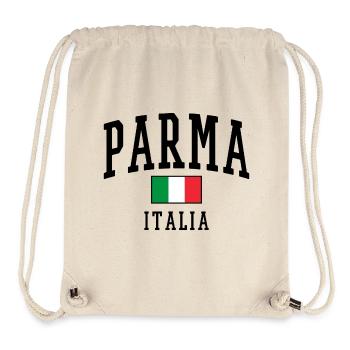 Parma Italia Design mit Landesflagge Beschreibung: - Stanley/Stella recycelter Gym Bag - Naturweiß - Vorne