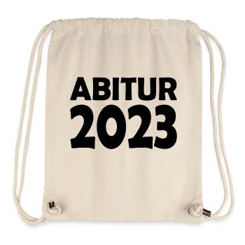 Abitur 2023 - Stanley/Stella recycelter Gym Bag - Naturweiß - Vorne