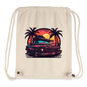 Beach / Island / Vacation / Summer / Sun / Sea - Stanley/Stella Recycled Gym Bag - natural - Front