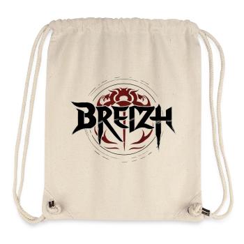 Breizh streetwear - Sac à cordon recyclé Stanley/Stella - blanc naturel - Devant