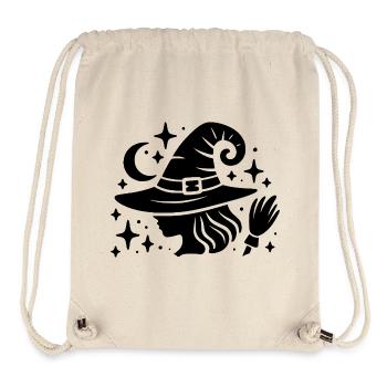 Conception de sorcière - Sac à cordon recyclé Stanley/Stella - blanc naturel - Devant