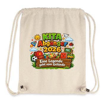 Daycare Leavers 2026 Farewell Kindergarten - Stanley/Stella Recycled Gym Bag - natural - Front