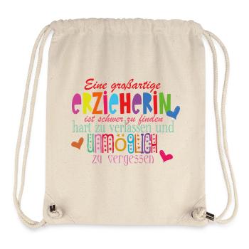 Erzieherin - Stanley/Stella recycelter Gym Bag - Naturweiß - Vorne