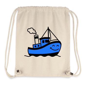 Ship Children - Stanley/Stella Recycled Gym Bag - natural - Front