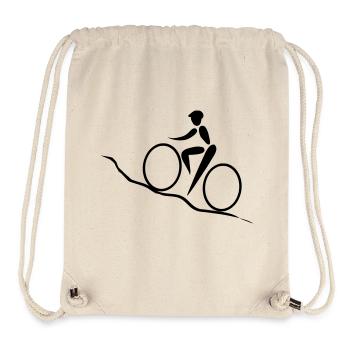 Radsport Trail - Stanley/Stella recycelter Gym Bag - Naturweiß - Vorne