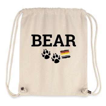 Gay Bear - Stanley/Stella recycelter Gym Bag - Naturweiß - Vorne