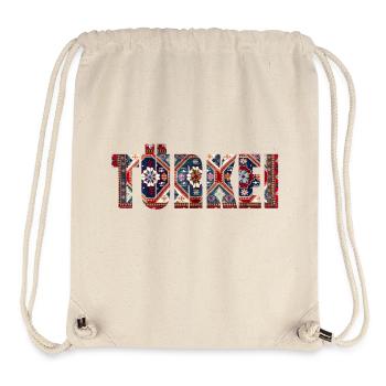 turkey carpet - Stanley/Stella Recycled Gym Bag - natural - Front