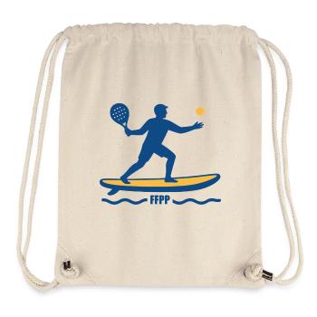 French Padel Paddle Federation - Stanley/Stella Recycled Gym Bag - natural - Front