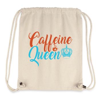 The caffeinated queen of coffee - Stanley/Stella Recycled Gym Bag - natural - Front