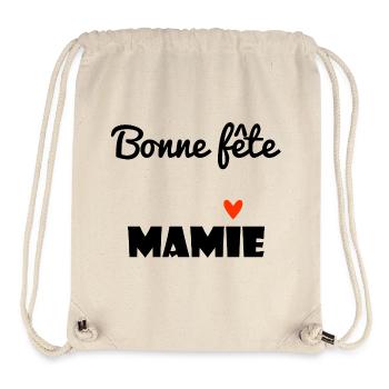 GRANNY. MAMMA. GRANDMOTHER. MOTHER'S DAY. GIFT - Stanley/Stella Recycled Gym Bag - natural - Front
