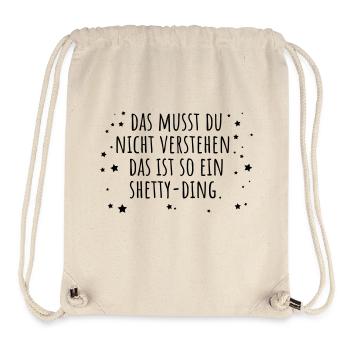 Shetty-Ding - Stanley/Stella recycelter Gym Bag - Naturweiß - Vorne