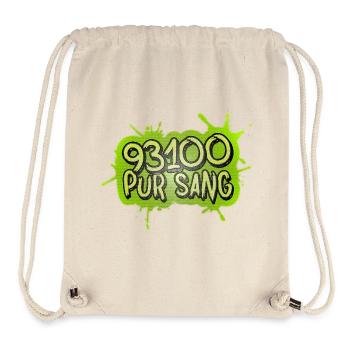 93100 PUR SANG - Sac à cordon recyclé Stanley/Stella - blanc naturel - Devant