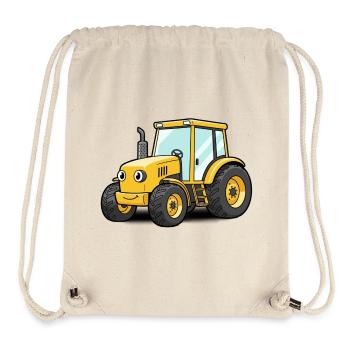 Traktor - Stanley/Stella recycelter Gym Bag - Naturweiß - Vorne