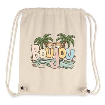 Boujou Normandy Pride Hello - Stanley/Stella Recycled Gym Bag - natural - Front