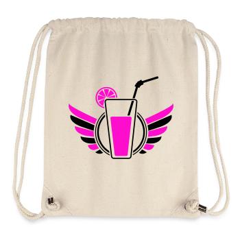 Cocktail Wings - Stanley/Stella Recycled Gym Bag - natural - Front