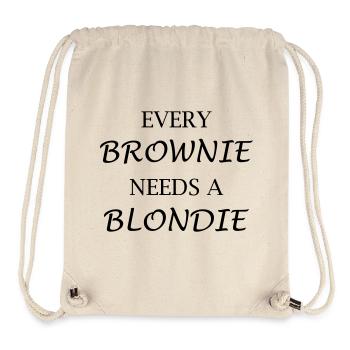 Brownie - Stanley/Stella recycelter Gym Bag - Naturweiß - Vorne