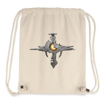 Sacred Fragment Moon – Mystic Sigil - Stanley/Stella Recycled Gym Bag - natural - Front