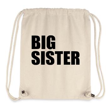 Big sister - Sac à cordon recyclé Stanley/Stella - blanc naturel - Devant