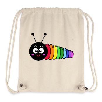 Raupe - Stanley/Stella recycelter Gym Bag - Naturweiß - Vorne