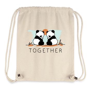 Together (color) - Stanley/Stella Recycled Gym Bag - natural - Front