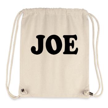 Joe - Stanley/Stella recycelter Gym Bag - Naturweiß - Vorne