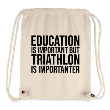 Triathlon - Stanley/Stella recycelter Gym Bag - Naturweiß - Vorne