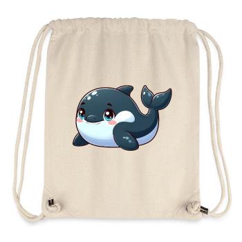 killer whale - Stanley/Stella Recycled Gym Bag - natural - Front
