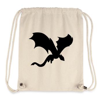 Mythical Dragon's Shadow - Stanley/Stella Recycled Gym Bag - natural - Front