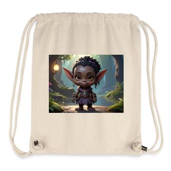 Forest Goblin in Duskwood - Stanley/Stella Recycled Gym Bag - natural - Front