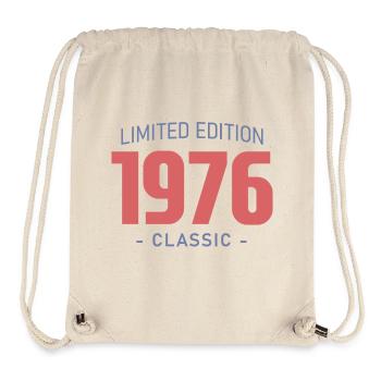 50 Years 1976 Funny Humor T-Shirt - Stanley/Stella Recycled Gym Bag - natural - Front