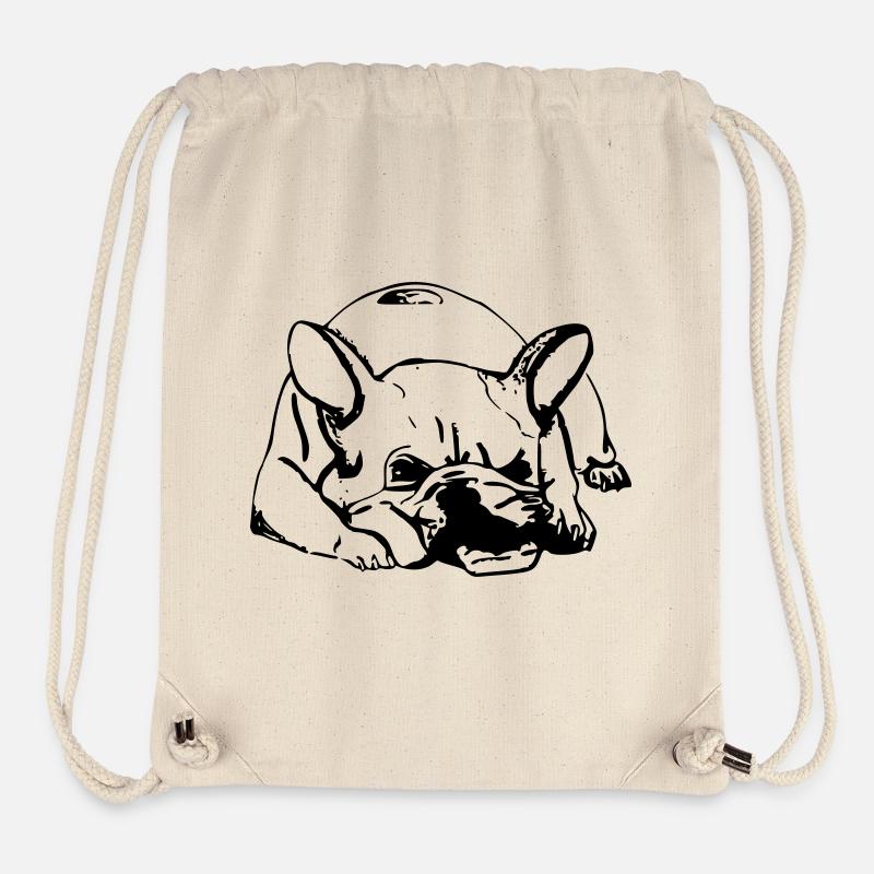 Maurice - Sac à cordon recyclé Stanley/Stella - blanc naturel