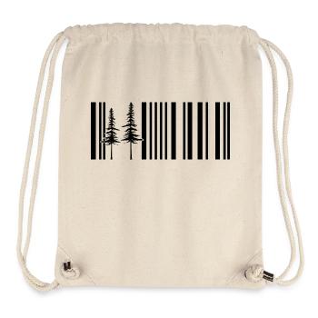 shinrin yoku wald natur waldmensch bushcraft - Stanley/Stella recycelter Gym Bag - Naturweiß - Vorne