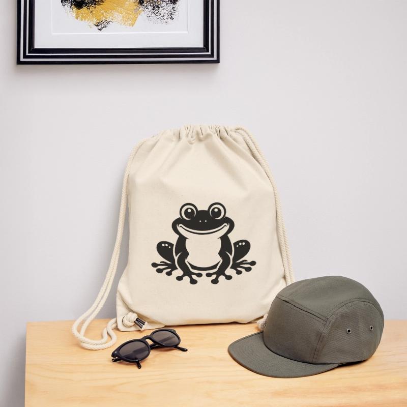 Toad Comic Frog Stanley/Stella Recycled Gym Bag