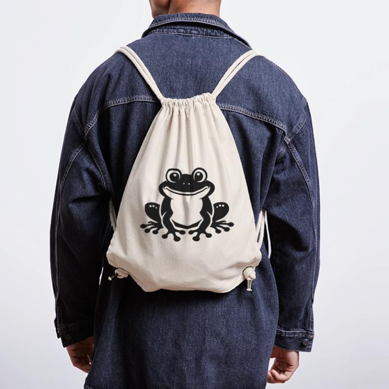 Toad Comic Frog Stanley/Stella Recycled Gym Bag