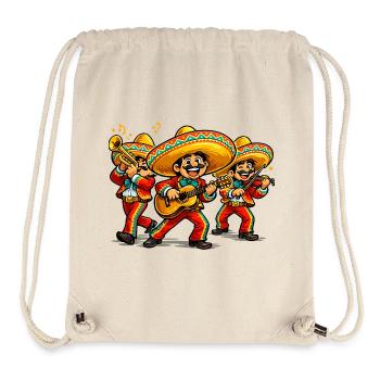 Mariachi Fiesta Dreierbande - Stanley/Stella recycelter Gym Bag - Naturweiß - Vorne